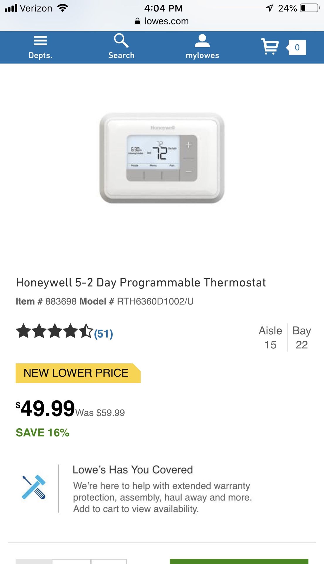 Thermostat