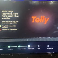 Brand New 55 Inch Tv 2 Screens Built In Soundbar 