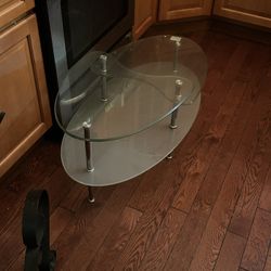 Glass table and glass table stand for sale