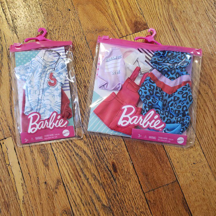 Barbie & Ken Fasion Clothing Bundle 