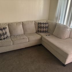 couch with bed