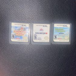 Cooking Mama Fifa Soccer And Shrek The Third DS