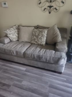 Sofas Two Piece. With Pillows