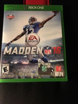 madden 16 xbox one