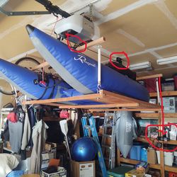 Custom Built Pontoon/raft/kayak Storage System