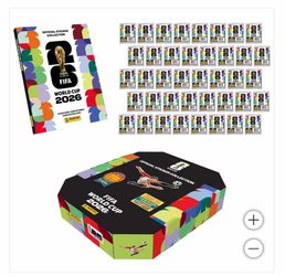 2026 Panini Soccer FIFA World Cup Sticker Stadium Box