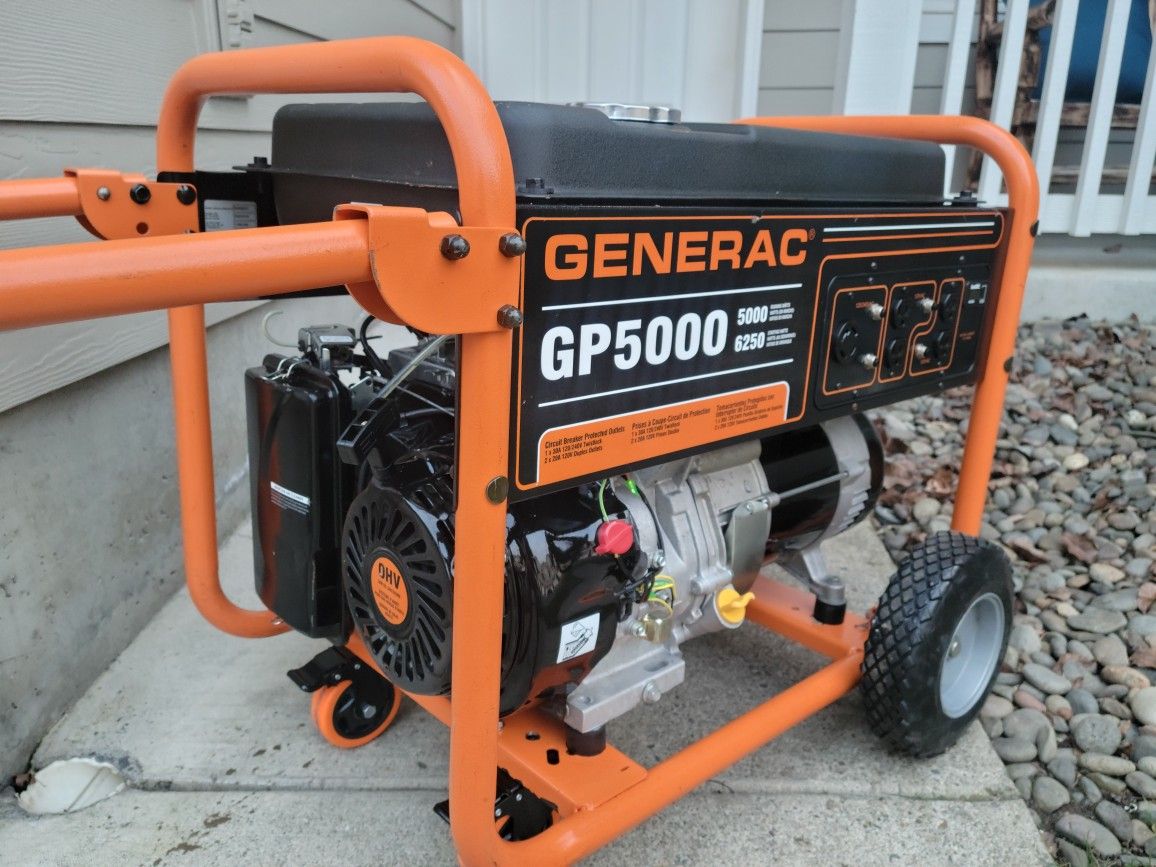 Generac 50006500 Watt Generator for Sale in Camas, WA OfferUp