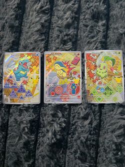 Pokémon First Partner Illustration Collection Series 2 Johto Promo Set