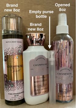 NEW Bath & Body Works - Champagne Toast bundle