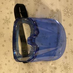 Face Shield W Detachable Safety Glasses