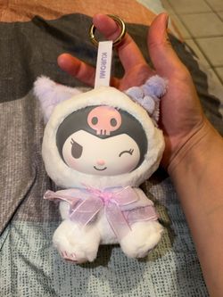TOPTOY Play with Sanrio Kittens Vinyl Plush Keychain Blind Box Series - Kuromi