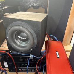 Ct Sounds 8” Sub With Ds18 1500.1 Amp $225 