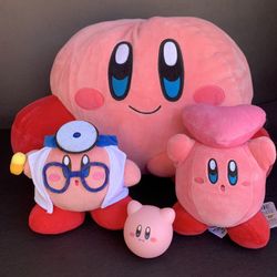 Kirby Plushies