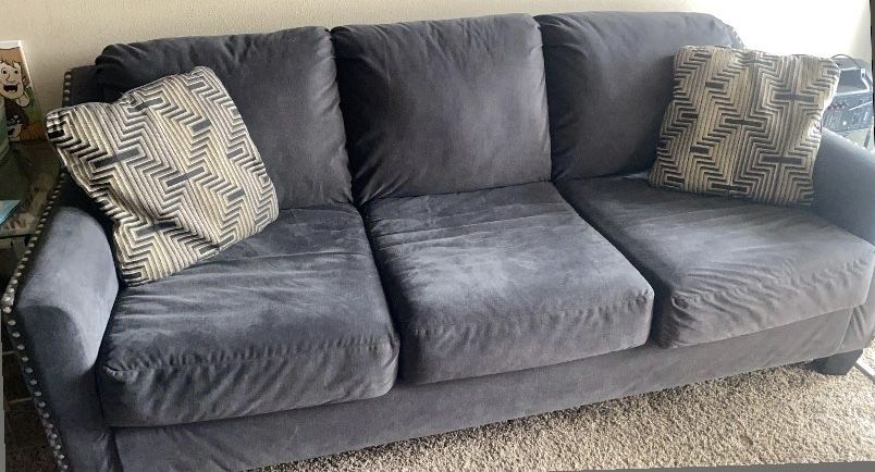 Pull out couch with the bed