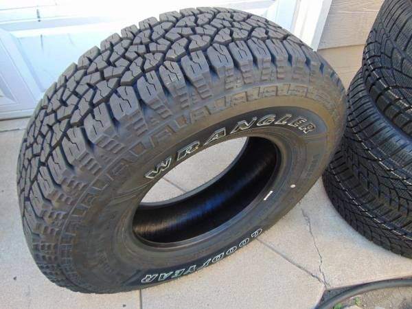 4 New LT 265 75 16 Goodyear Wrangler Workhorse All Terrain Tires 10PLY Date 2025  