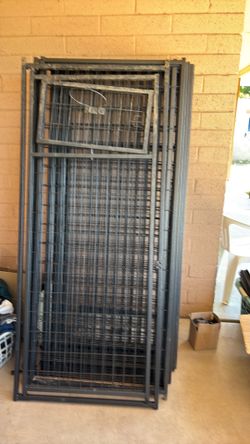 Heavy duty dog gate
