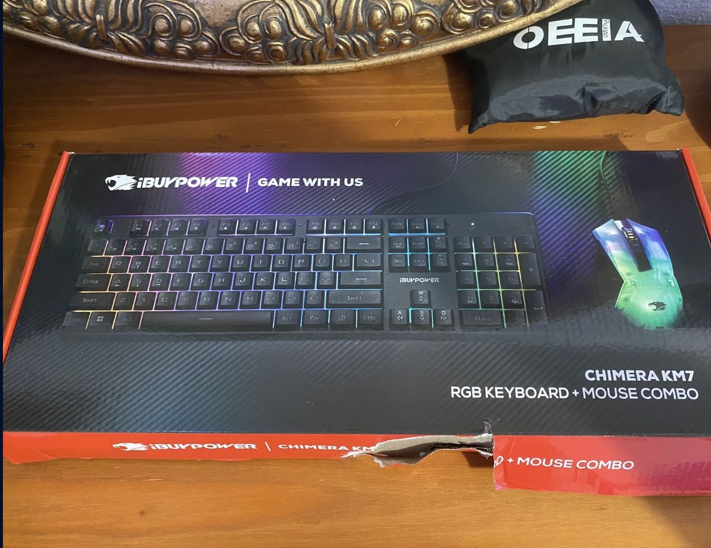 Keyboard and mouse combo
