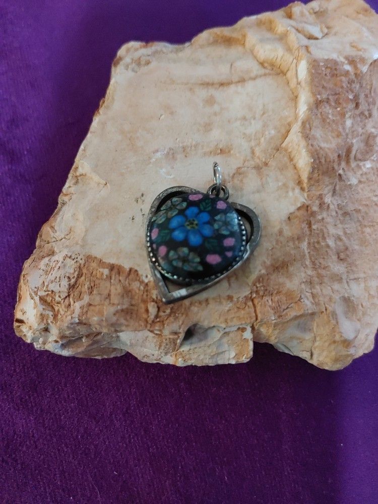 Hand Designed Heart Charm