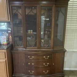 Real Wood China cabinet