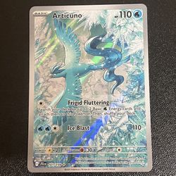 NM/M Articuno Illustration Rare - Journey Together (161/159) 