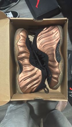 Nike foamposite copper size 9.5 new