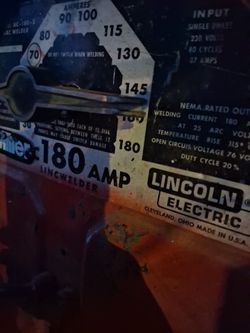 Lincoln 180 amp  stick welder