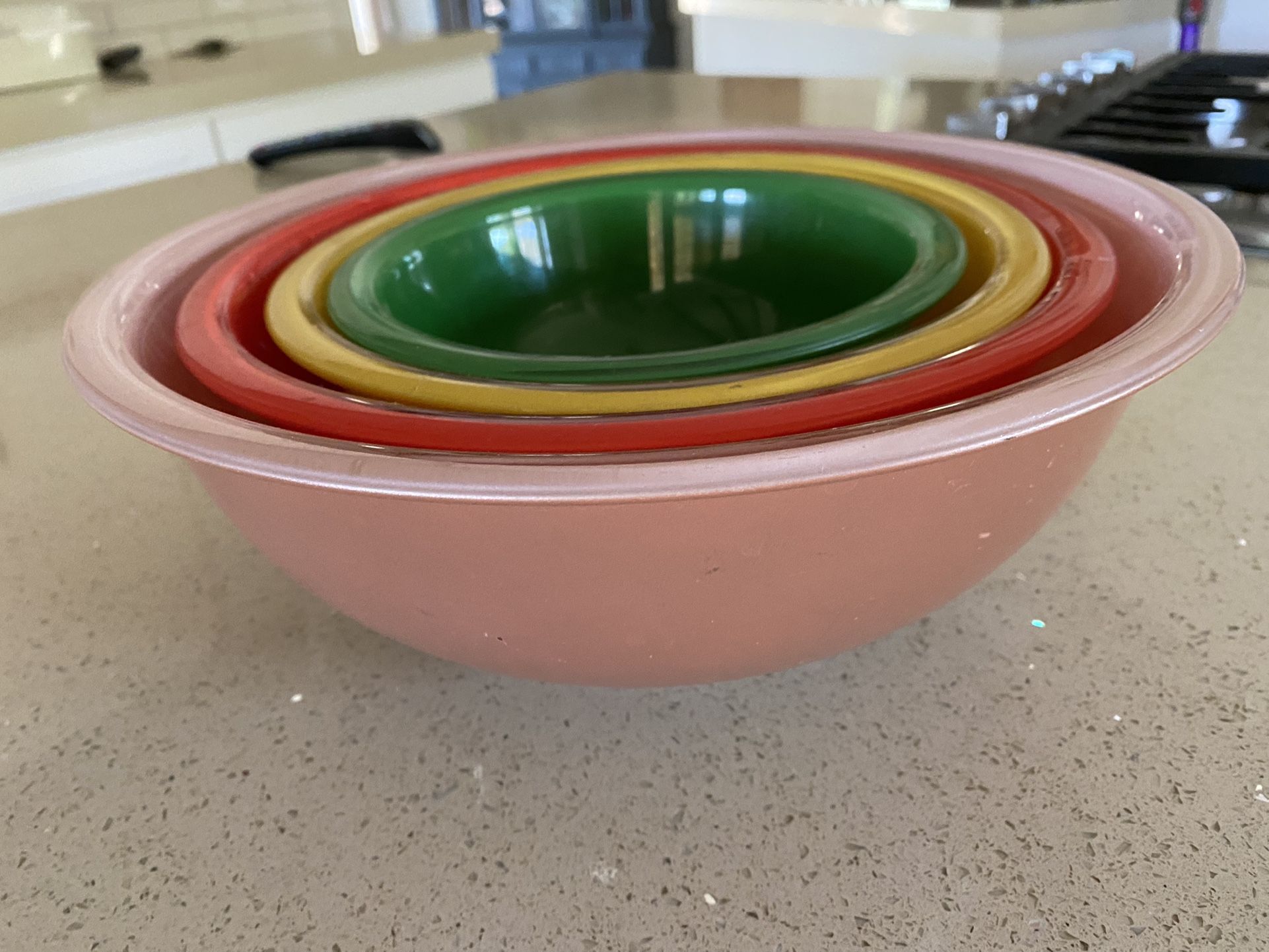 Vintage Pyrex Fiesta Bowls 