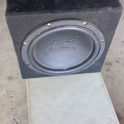 MTX Subwoofer 