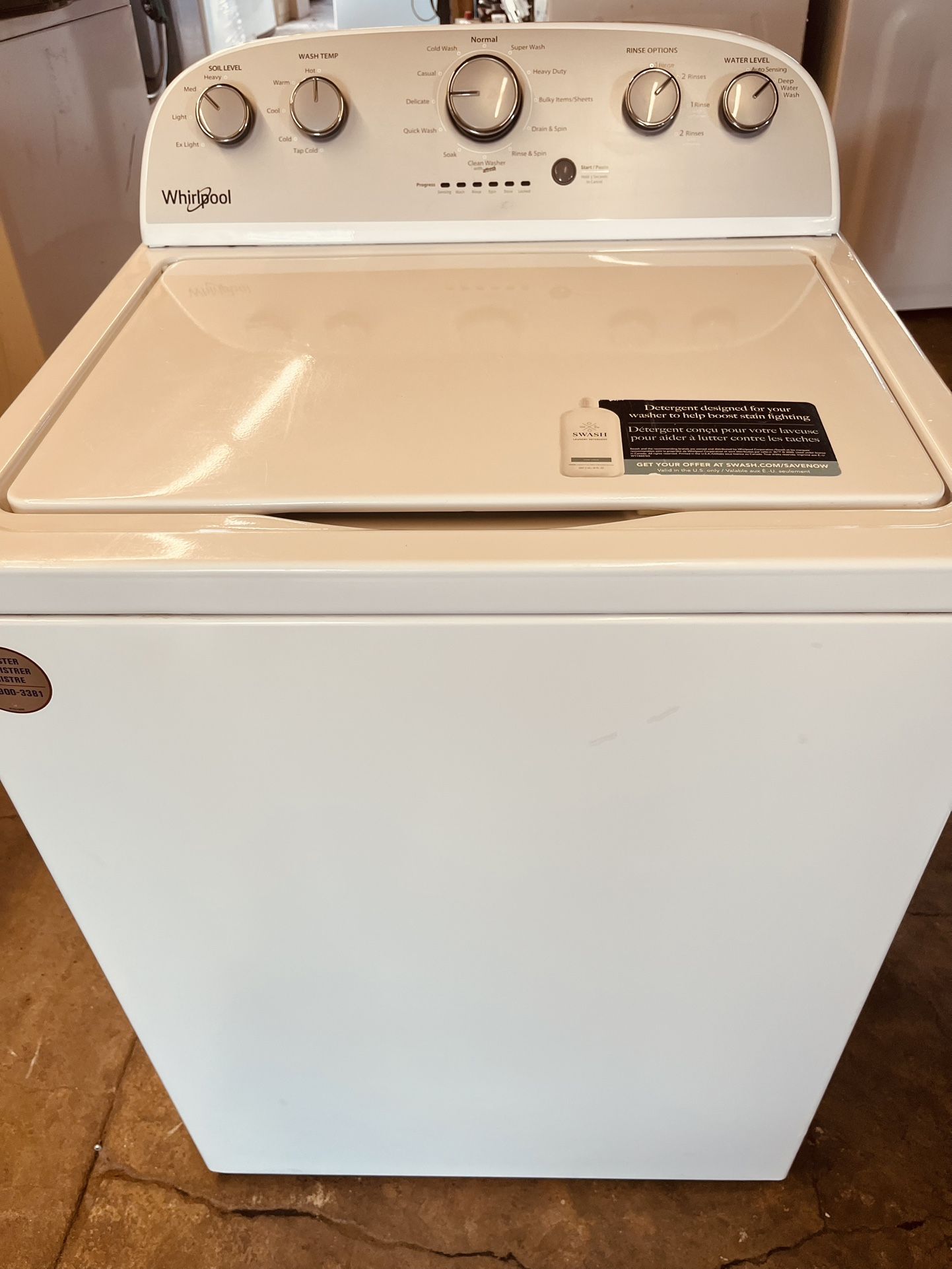Whirlpool Washer Free Delivery