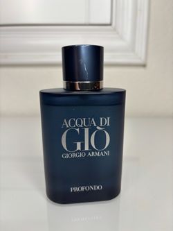 Giorgio Armani Acqua di Giò Profondo 2.5 oz (75 mL) – Used