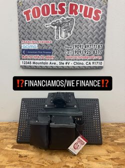 UB5018DB OCCIDENTAL LEATHER 3POUCH PRO TOOL BAG**(FINANCIAMOS/WE FINANCE)**