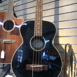 Acoustic Electric Bass Guitar 
