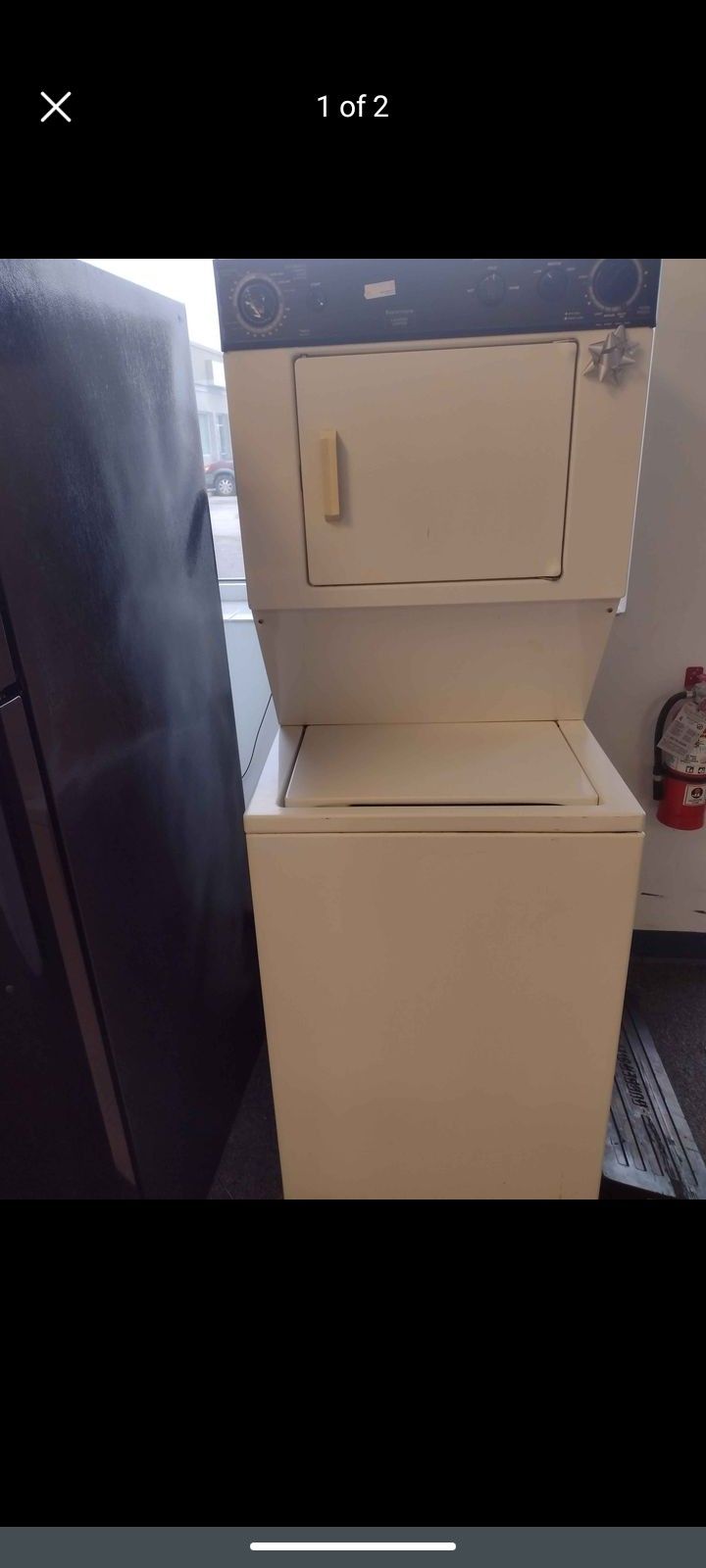 Apartment Size Stacker Washer And Electric Dryer 