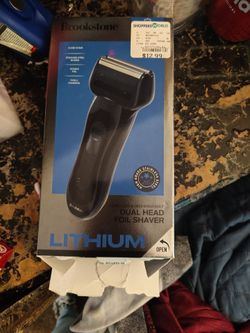 Brookstone Duel Head Foil Shaver