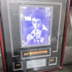 Scarface Display Cigar Frame