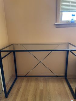 Glass Desk