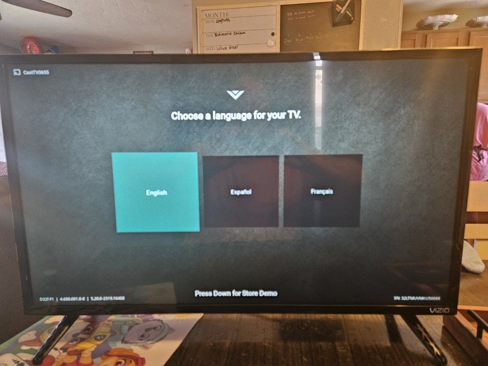 Vizio D32f-F1 720p LED 32" Smart TV With Remote