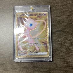 Mew EX (151) metal card