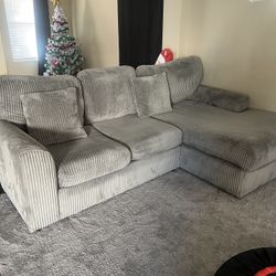 Grey Couch Sectional 