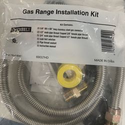 Gas Range Installation Kit 5ft Long 