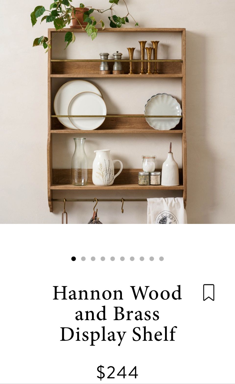 Magnolia Farmhouse Shelf