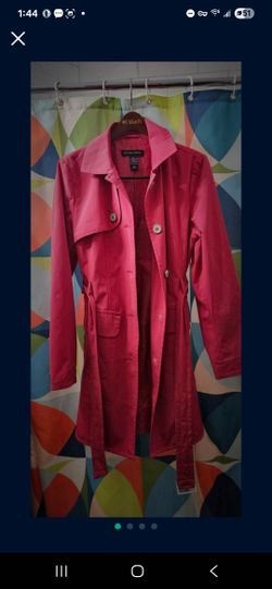 NY&Co Pink Trench Size L
