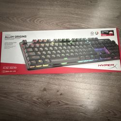 Hyper X Alloy Origins RGB Keyboard (BRAND NEW)