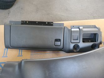 Silverado dash and glove box