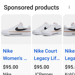Nike court legacy women's size 6.5
