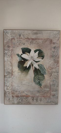 Set of 2 Magnolia Botanical Framed Art Prints