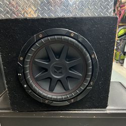 Kicker 10” Subwoofer CompVR Speaker In Box
