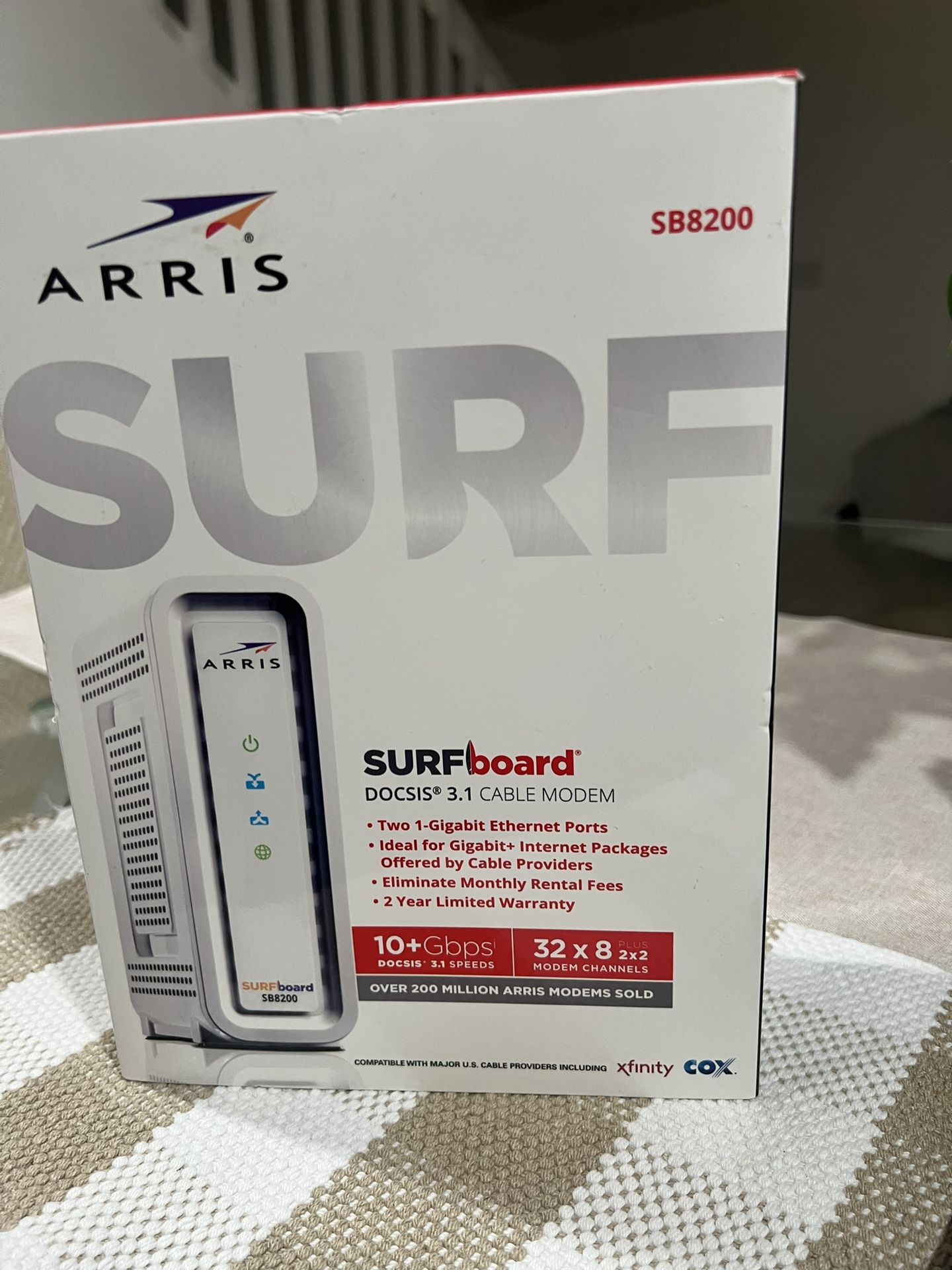 Modern SB8200  Arris Surf Board 