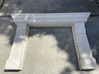 Cast Stone Fireplace 