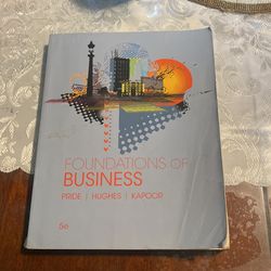 Foundations Of Business